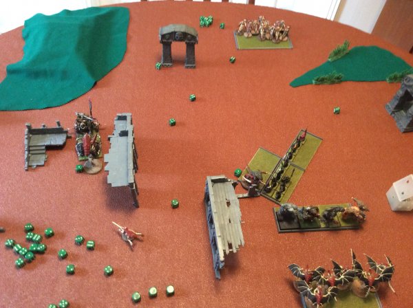 Tyranids vs Greenskins Turn 5.JPG