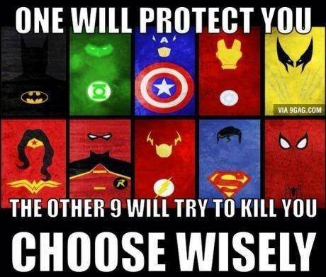 Choose 1 to protect you and the rest will try to kill you.. bless