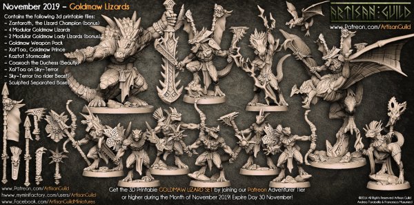 Intakt torsdag Stifte bekendtskab Articles to print in 3D - Lizardmen / Seraphon | Page 15 | Lustria Online